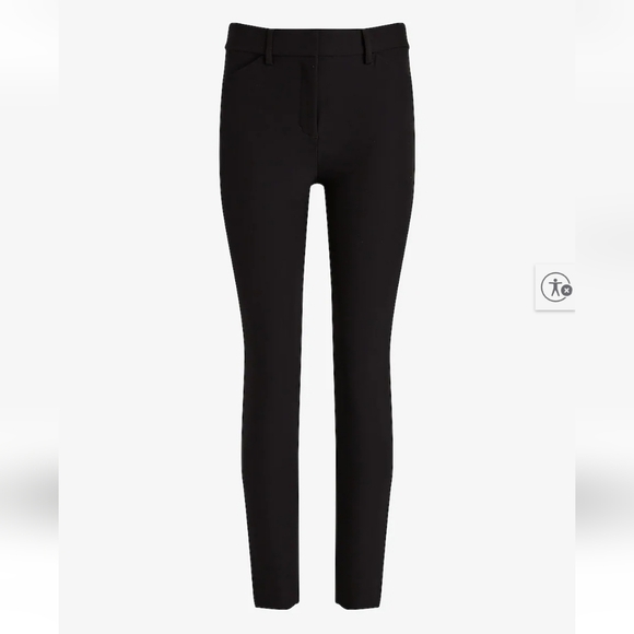 EXPRESS Editor Studio Stretch Twill Mid Rise Skinny Pant - Picture 3 of 5